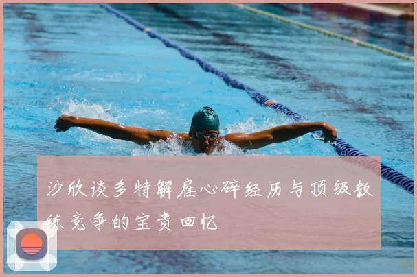 沙欣谈多特解雇心碎经历与顶级教练竞争的宝贵回忆