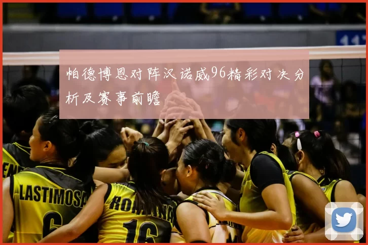 帕德博恩对阵汉诺威96精彩对决分析及赛事前瞻
